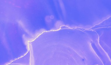 Abstract Flow Template. Blue Futuristic Digital Cover. Neon Oil Design. Violet Graphic Fluid Illustration. Futuristic Trendy Wall. Pink Neon Oil Texture. Graphic Ink Illustration.