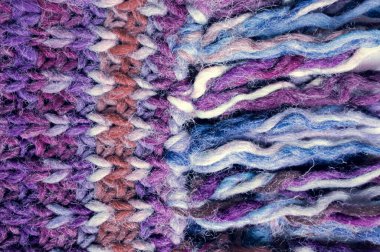 Knitting Texture. Abstract Wool Pullover. Jacquard Winter Sweater. Fiber Knitted Background. Structure Thread. Scandinavian Warm Blanket. Cotton Cloth Embroidery. Detail Knitted Texture.