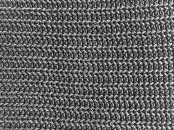 Ornement Tricoté Abstrait Textile Laine Hiver Fond Lin Fait Main — Photo