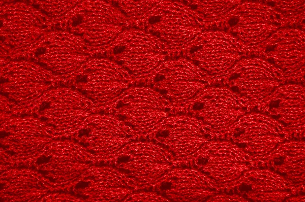 Dettaglio Tessuto Lavorato Maglia Tessuto Vintage Texture Morbido Sfondo Maglieria — Foto Stock