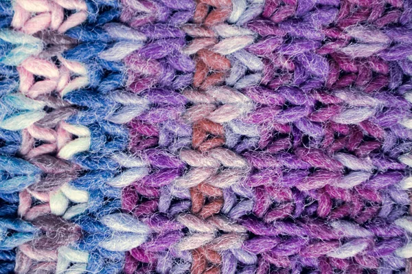 Knitted 유기농 텍스처 재카드 크리스마스 디자인 구조적으로는 Knitted Texture 부드러운 — 스톡 사진