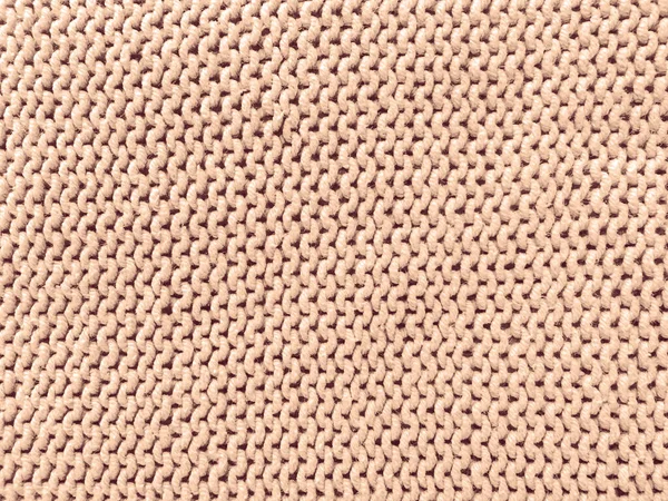 Textura Beige Tejido Punto Prenda Detalle Nórdico Hilo Algodón Orgánico — Foto de Stock
