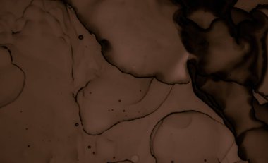 Soyut çikolata dokusu. Koyu Kremalı Özgeçmiş. Renkli Pasta Deseni. Suluboya dalga lekeleri. Sıvı çikolata dokusu. Kahverengi kahve arka planı. Renkli bisküvi deseni. Çikolata Dokusunu Boya.