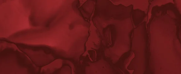 液体血液の背景 レッド フルード バナー ホラー スプラッター ブラック ブラッディ デザイン 血の背景 — ストック写真