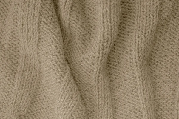 질감있는 텍스처 마법의 스웨터를 입었지 나이테 홀리데이 그라운드 노르딕 매크로 — 스톡 사진