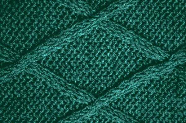 Textura Pulôver Fundo Malha Orgânica Detalhe Handmade Inverno Têxtil Roupa — Fotografia de Stock