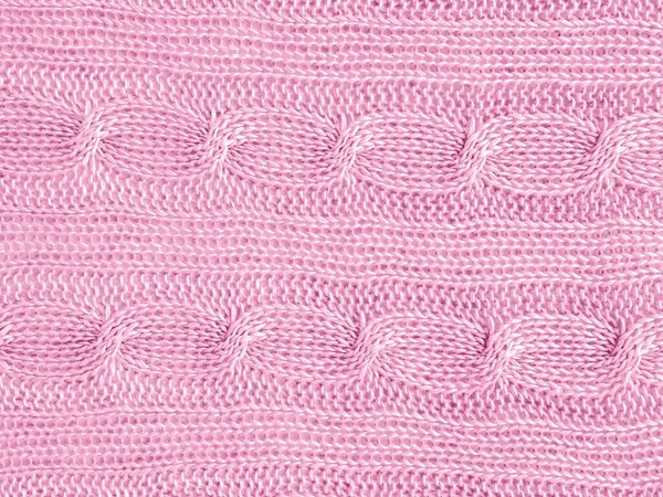 Jacquard Knitting Material Tejido Nórdico Hilo Primeros Planos Vintage Bufanda — Foto de Stock