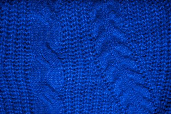 Knitted 텍스처 빈티지 Jacquard Holiday Pattern 트레드 스칸디나비아 Xmas Yarn — 스톡 사진