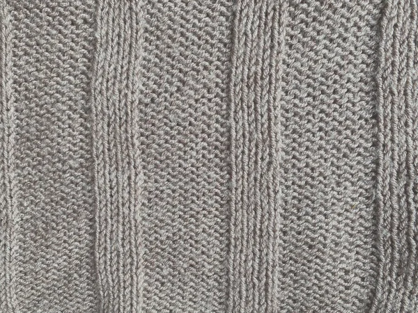 編み物のテクスチャ オーガニック織セーター ニットウェアクリスマス背景 編んだテクスチャを織り込みます ファイバースレッド 北欧のクリスマスの装飾 マクロスカーフ素材 ウールニットテクスチャ — ストック写真
