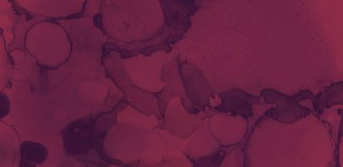 Renkli şarap sıçraması. Suluboya Şarap Şablonu. Modern Burgundy Kağıt. Parlak kestane rengi desen. Kırmızı şarap lekeleri. Maroon desenli suluboya. Parlak kestane rengi doku. Renkli Şarap Lekeleri.