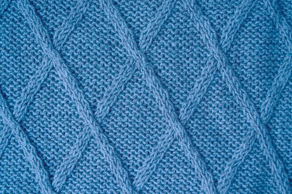 Strickpullover Organisch Gewebte Textilien Jacquard Xmas Hintergrund Fasergestrickte Decke Vorhanden — Stockfoto