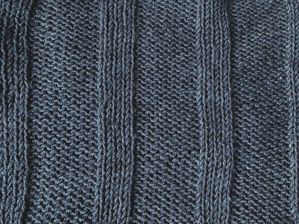 Linen Pattern Knit Organic Wool Sweater Weave Jacquard Holiday Background — Stock Photo, Image