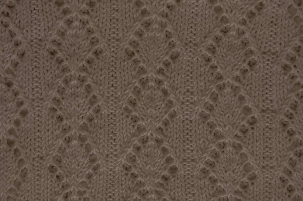 Pletená Textura Abstraktní Tkaný Textil Ručně Vyráběné Zimní Pozadí Vláknová — Stock fotografie