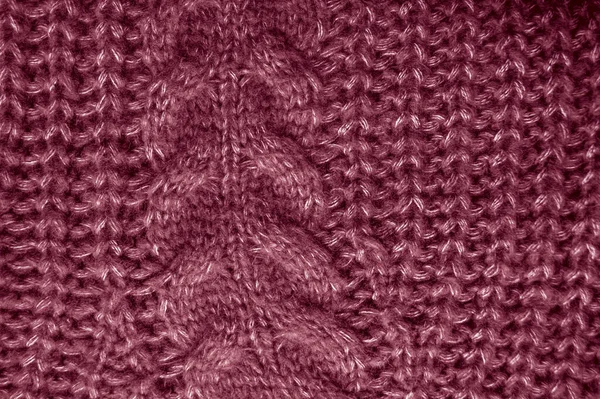 Detail Abstract Wool Vintage Woven Design Macro Knitwear Winter Background — Stock Photo, Image