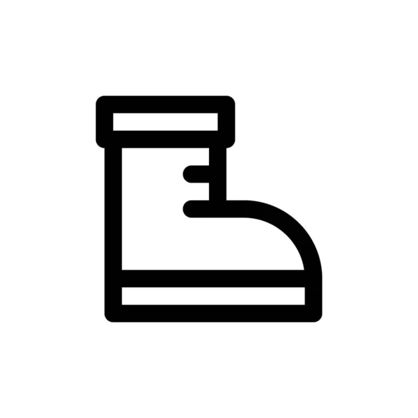 Вектор Значка Завантаження Знак Тонкої Лінії Ізольована Контурна Символьна Ілюстрація — стоковий вектор