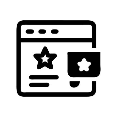 Bir ürün incelemesinin simgesi, e-ticareti ve müşteri geri bildirimini temsil ediyor.