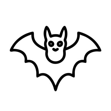 Uçan yarasanın ana simgesi, Cadılar Bayramı temaları için uygun.