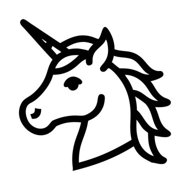 Tek boynuzlu atın simgesi fanteziyi, büyüyü ve efsanevi yaratıkları sembolize eder..