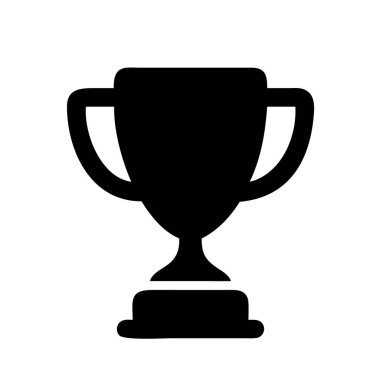 Bir kupa simgesi, başarıyı ya da başarıyı simgeliyor.