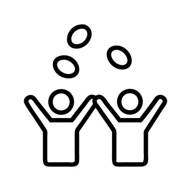 Başarıyı kutlamak için mezuniyet şapkalarını havaya fırlatan öğrencilerin simgesi.