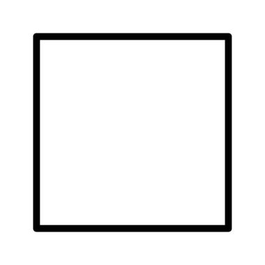 Basit kare çizim sanatı. Mimarlık, tasarım veya çizimler için mükemmel..