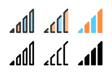 İşaret çubuğu için simge ayarlandı. Ağ uygulamaları veya bağlantı göstergeleri için ideal.