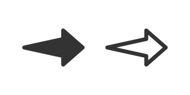 Sağ ok simgesi ayarlandı. Sonraki düğmeler, ileri işlemler ve genişleme bölümleri için uygun. Sonraki, ileri ve devam etmenin sembolü.