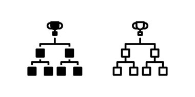 Yarışma yapısı için turnuva braket simgesi ayarlandı
