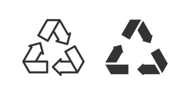 Atık azaltımını gösteren ok simgesini geri dönüştür ve yeniden kullan.