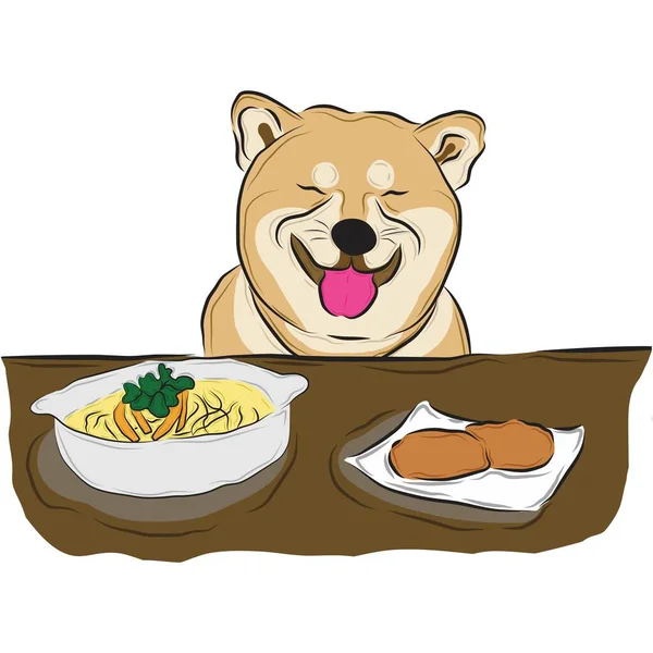 Shiba inu köpeği tasviri