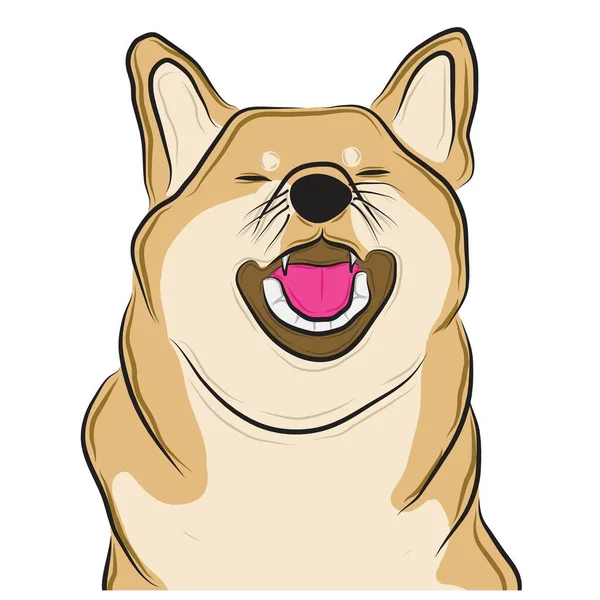 Shiba inu köpeği tasviri