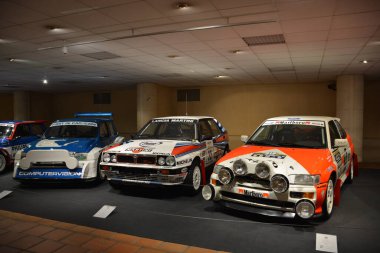 Monako Otomobil Müzesi 'ne yakın çekim