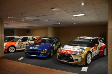 Monako Otomobil Müzesi 'ne yakın çekim