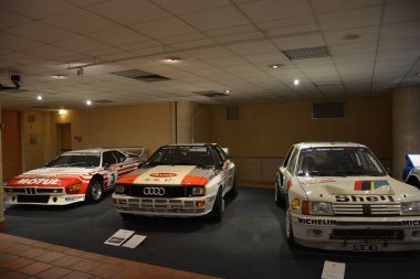 Monako Otomobil Müzesi 'ne yakın çekim