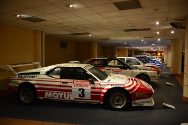 Monako Otomobil Müzesi 'ne yakın çekim