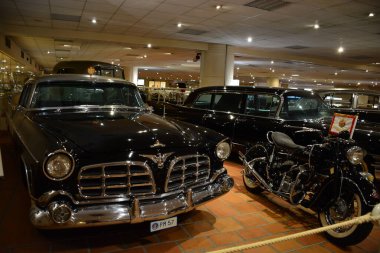 Monako Otomobil Müzesi 'ne yakın çekim