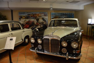 Monako Otomobil Müzesi 'ne yakın çekim