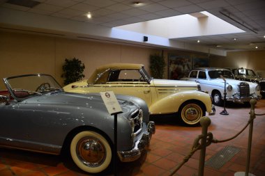 Monako Otomobil Müzesi 'ne yakın çekim