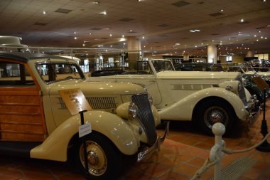 Monako Otomobil Müzesi 'ne yakın çekim