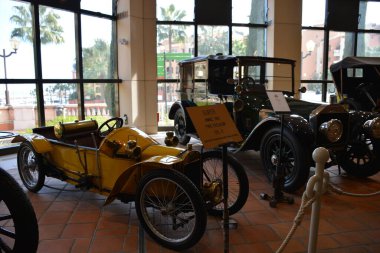 Monako Otomobil Müzesi 'ne yakın çekim