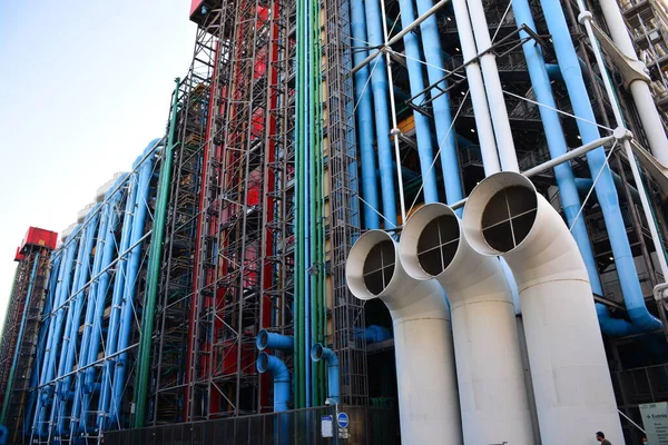 stock image National Center of Art and Culture Georges-Pompidou Paris