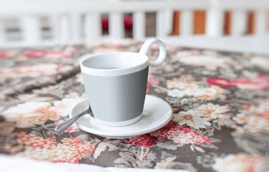 Kahve Tablo lezzetli bir köpük ile.