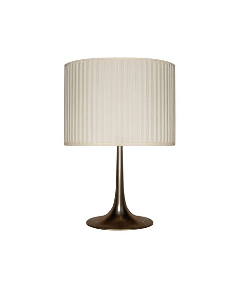 Table lamp isolated on a white background.