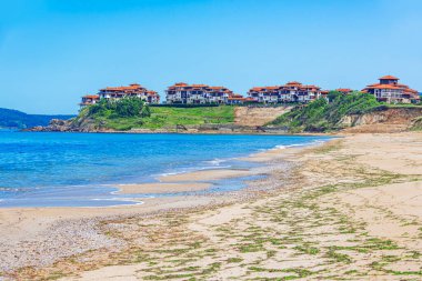 Sozopol, Bulgaria - 06 MAY, 2016. Hotel Saint Thomas Holiday Village.