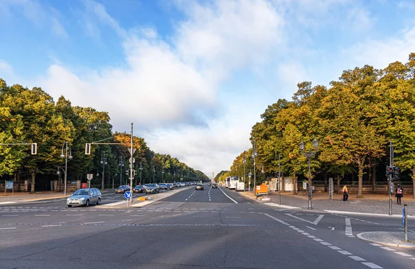 stock image Berlin, Germany - September 21, 2015: Unter den Linden street in Berylin, Germany.