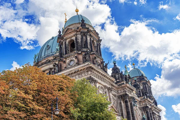 Berlin Almanya Eylül 2015 Berlin Katedrali Almanya Nın Büyük Protestan — Stok fotoğraf