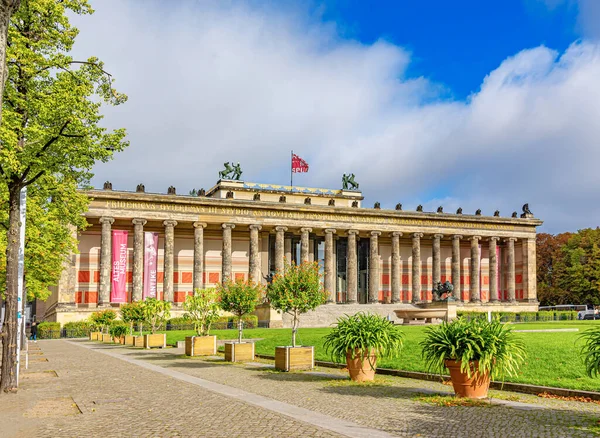 Berlin Niemcy Września 2015 Budynek Starego Muzeum Muzeum Altesa Berlinie — Zdjęcie stockowe