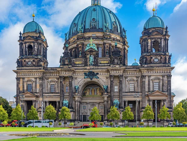 Berlin Niemcy Września 2015 Katedra Berlinie Największy Kościół Ewangelicki Niemczech — Zdjęcie stockowe