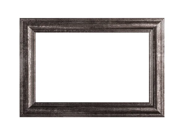 Old Picture Frame Isolated White Background — Stock Photo, Image