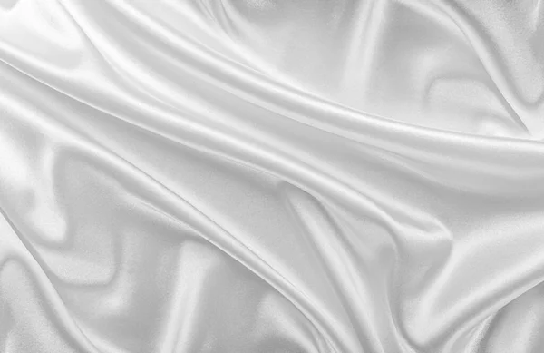 Белый Шелковый Фон Роскошный Дизайн Фона — стоковое фото